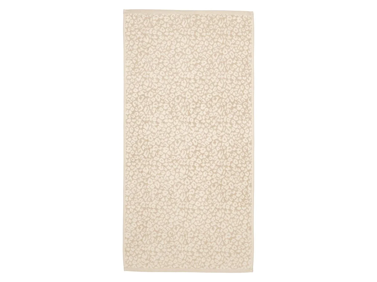 LIVARNO Lot de 2 serviettes de toilette en ponge, 50 x 100 cm