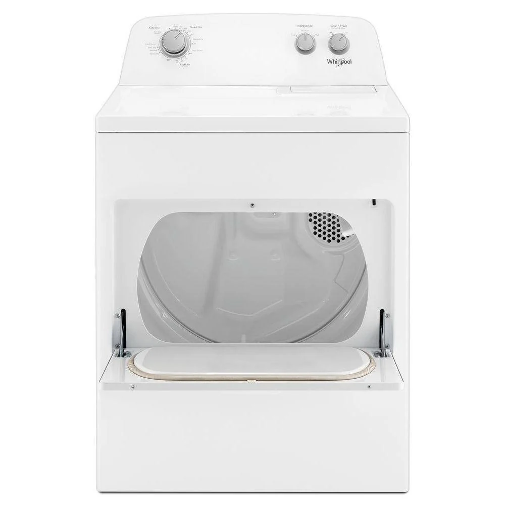 7.0 cu. ft. Electric Dryer. AutoDryTM System. Wrinkle ShieldTM. White
