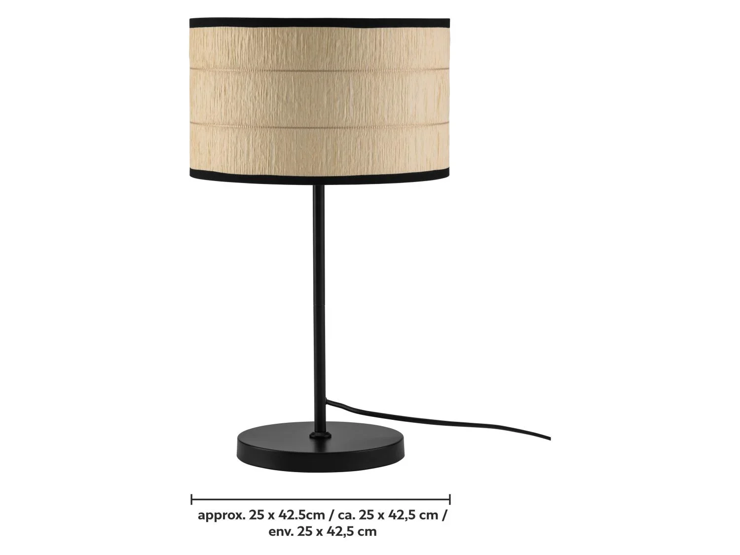 LIVARNO Lampe de table LED ou plafonnier LED