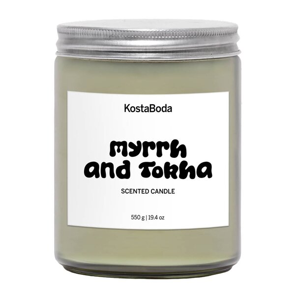 Mind duftlys 13 cm Myrrh & Tokha