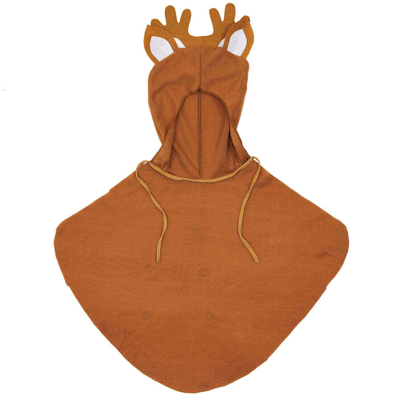 Déguisement enfant cerf cape avec capuche oreille et bois