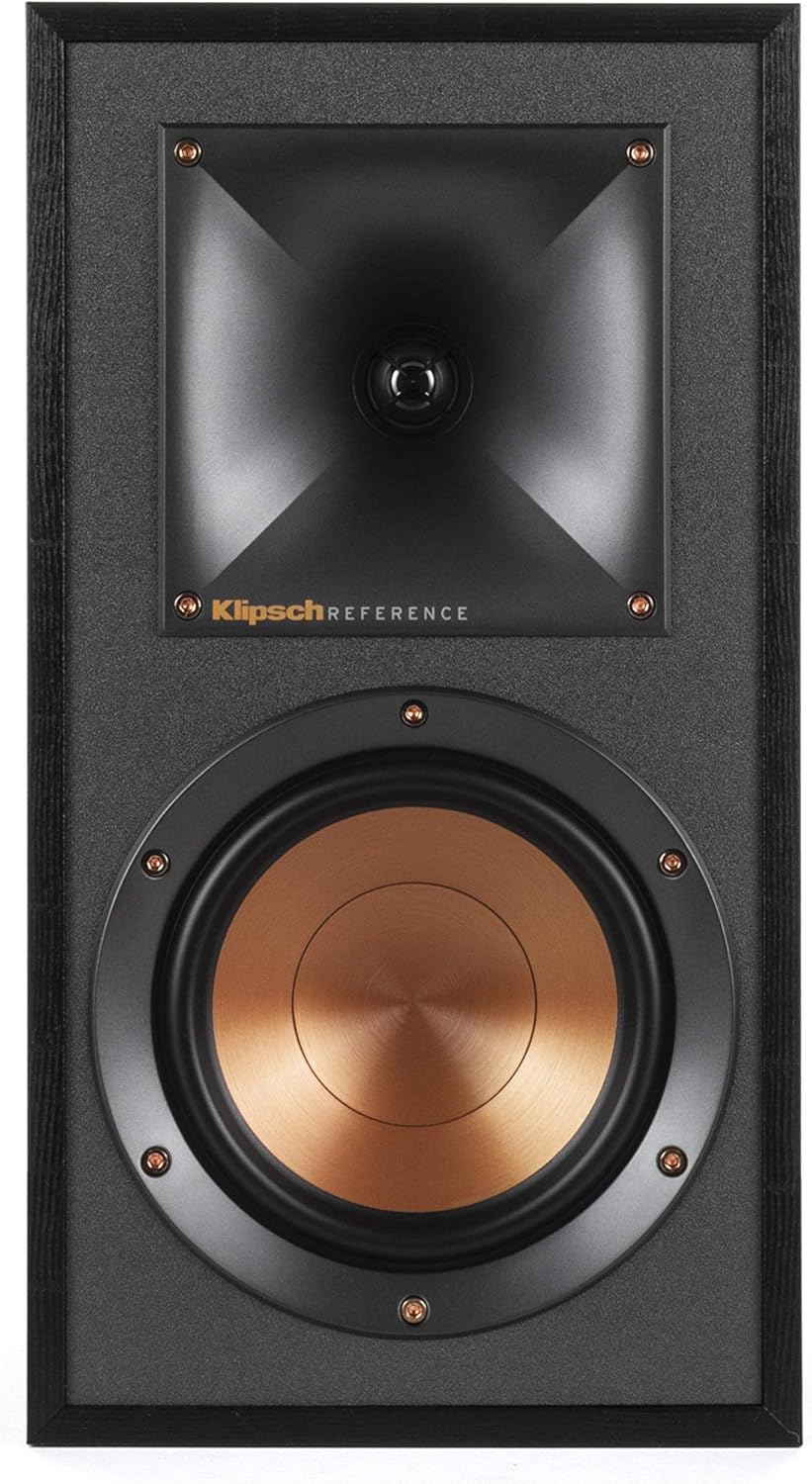 Klipsch R-51M Bookshelf Speaker (Pair)  Black