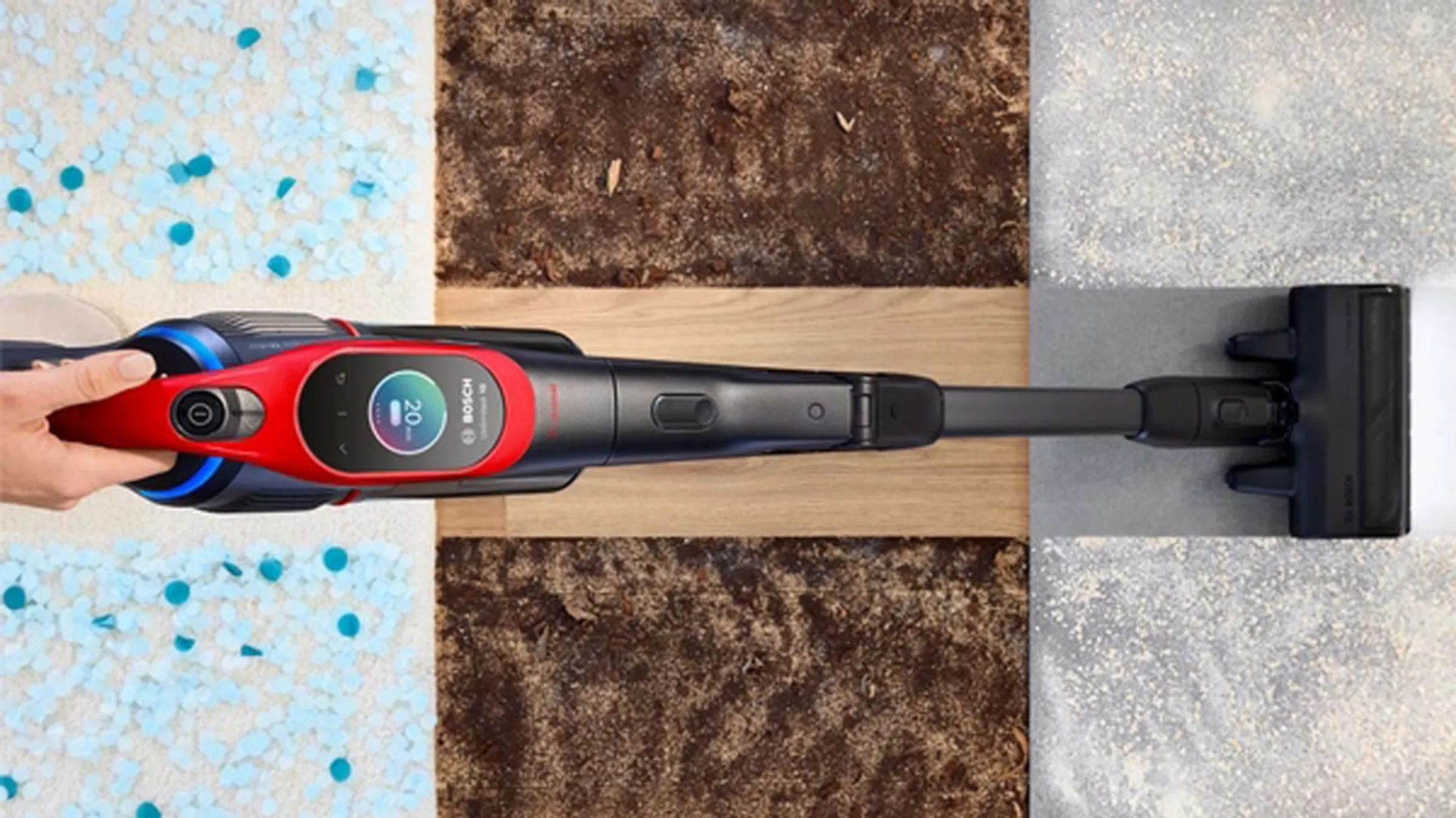 Bosch Steelstofzuiger BCS1041PET