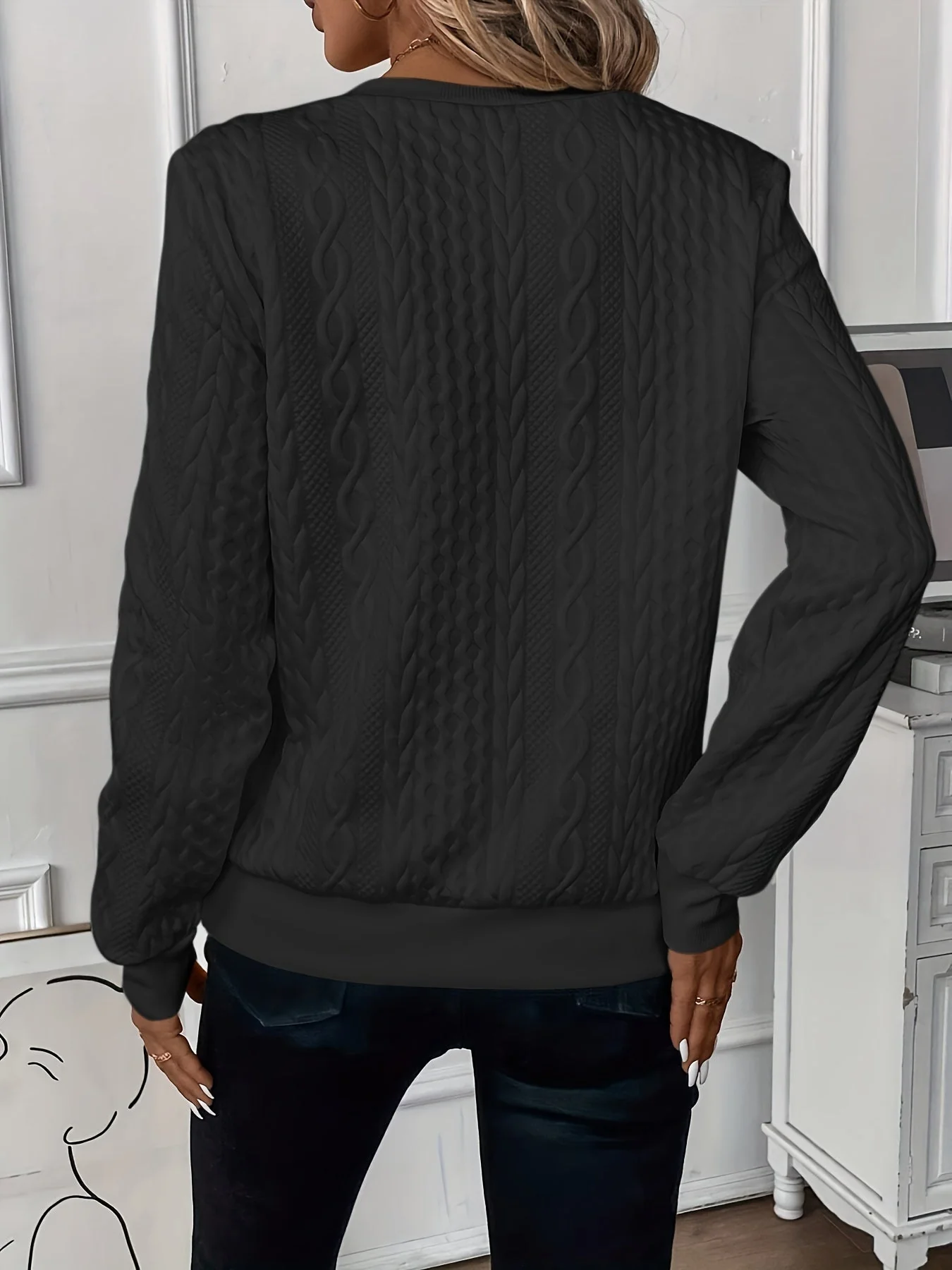 Bérengère™ | Pull Chic en Maille Raffinée