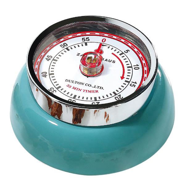 Retro Collection timer med magnet petroleumsblå