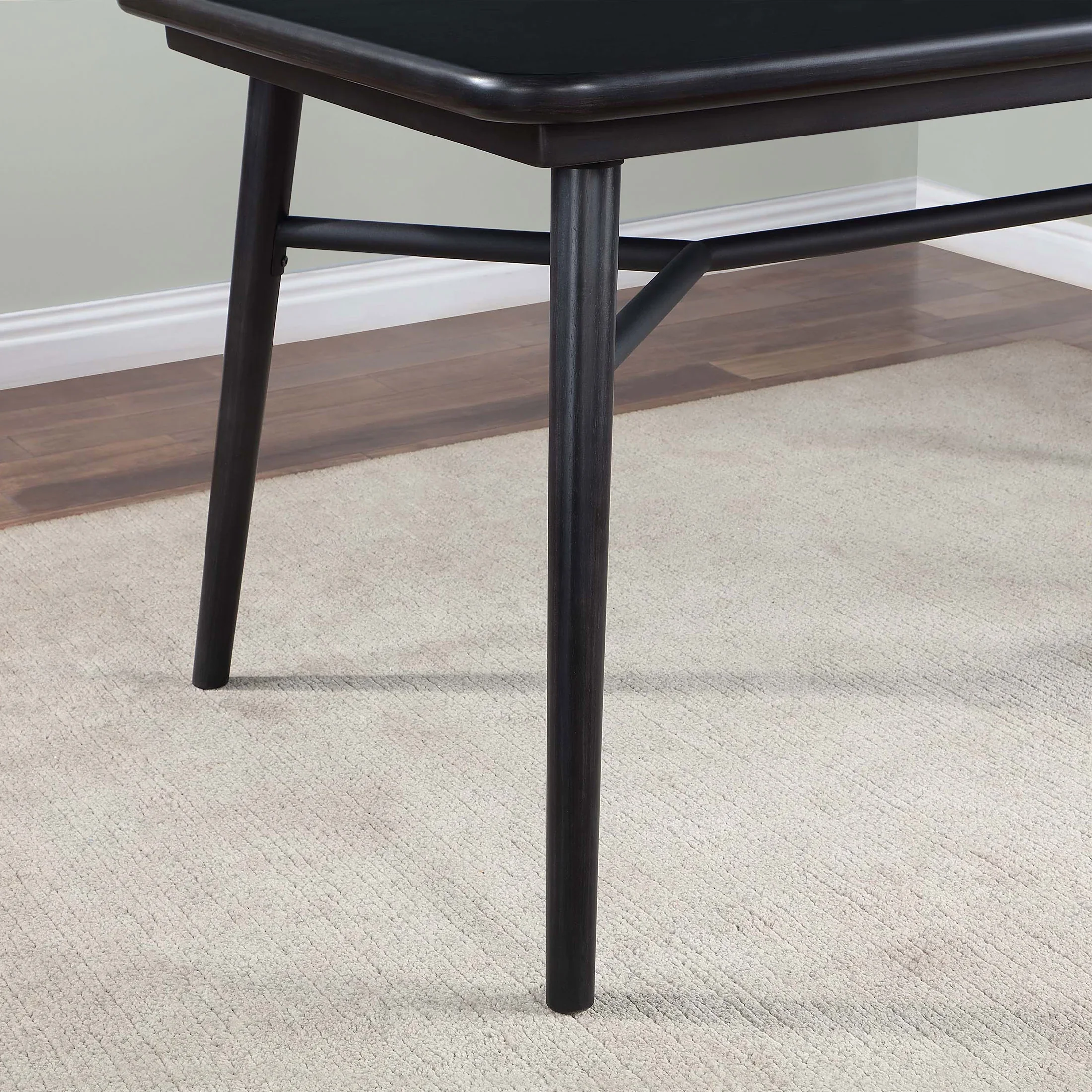 Better Homes & Gardens Springwood 59.5 Rectangle Dining Table, Natural Wood