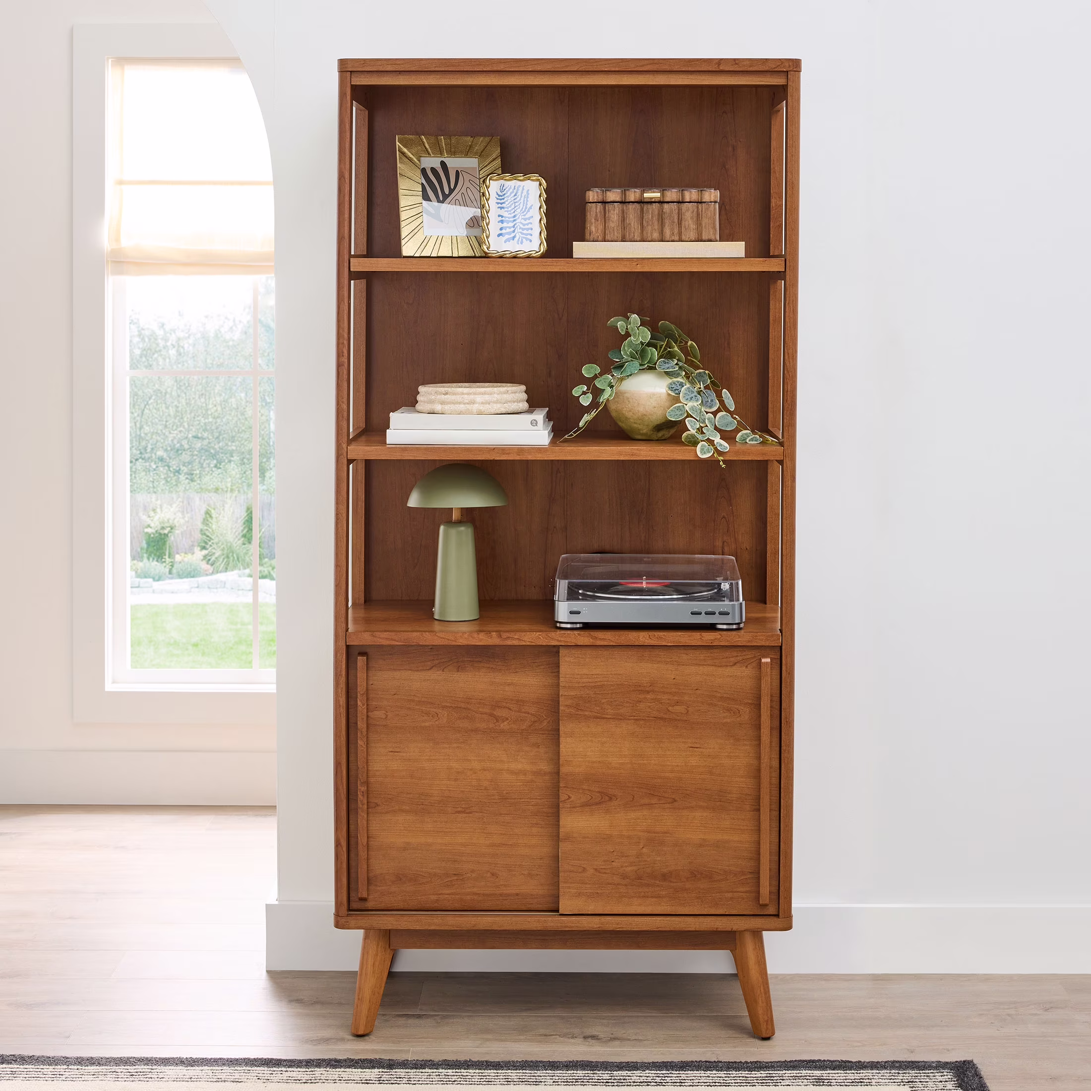 Greyson Bookcase, Acorn Finish