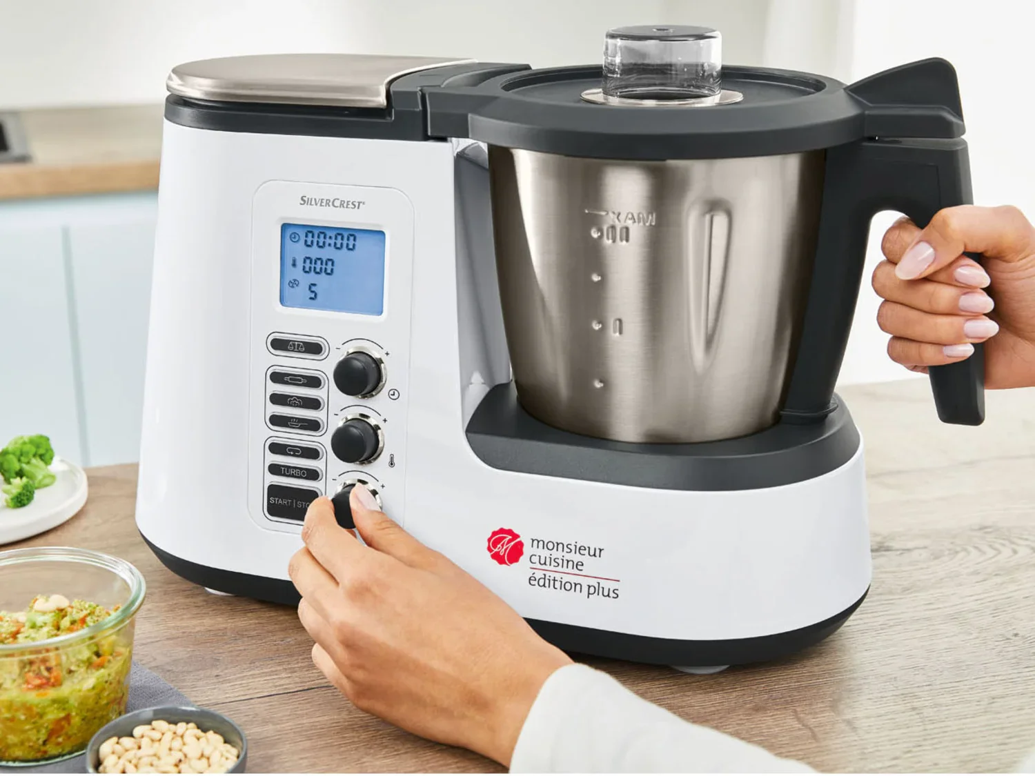 SILVERCREST KITCHEN TOOLS Monsieur Cuisine dition Plus SKMK 1100 A1, 2,2 L