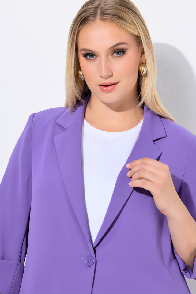 Colorful 3/4 Sleeve Blazer