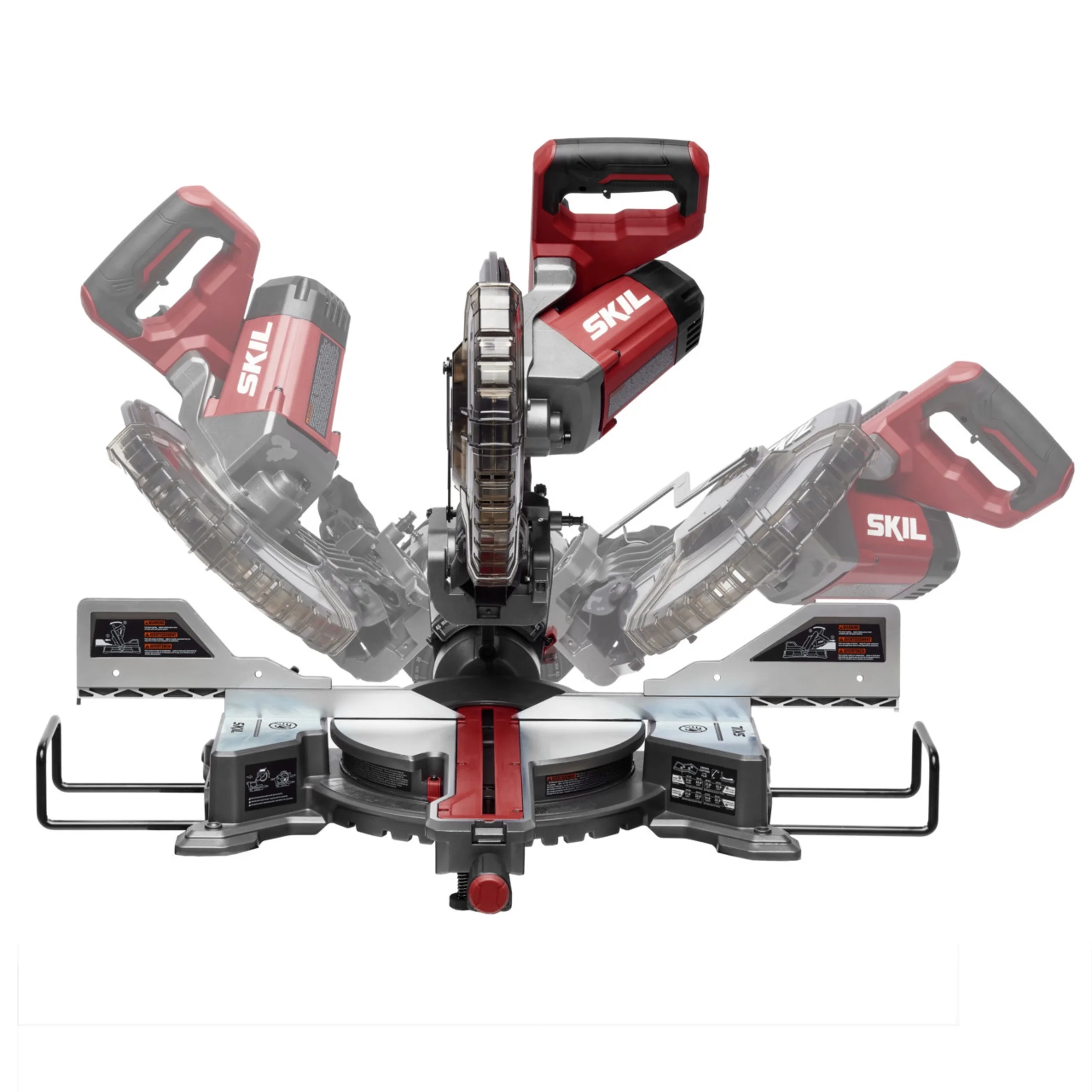 15 Amp 10'' Corded Electric Dual Bevel Sliding Miter Saw - Image 3