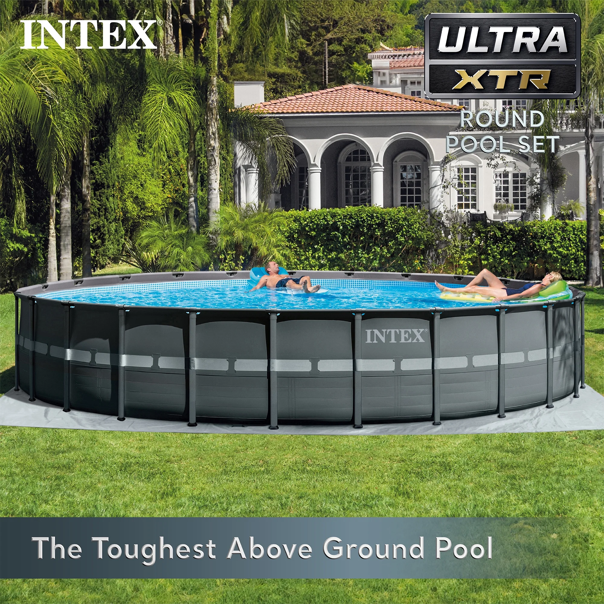 Ultra XTR 24' x 52" Round Above Ground Pool 2 Pack OptiFlow Filter Sand(24 ft) - Image 3
