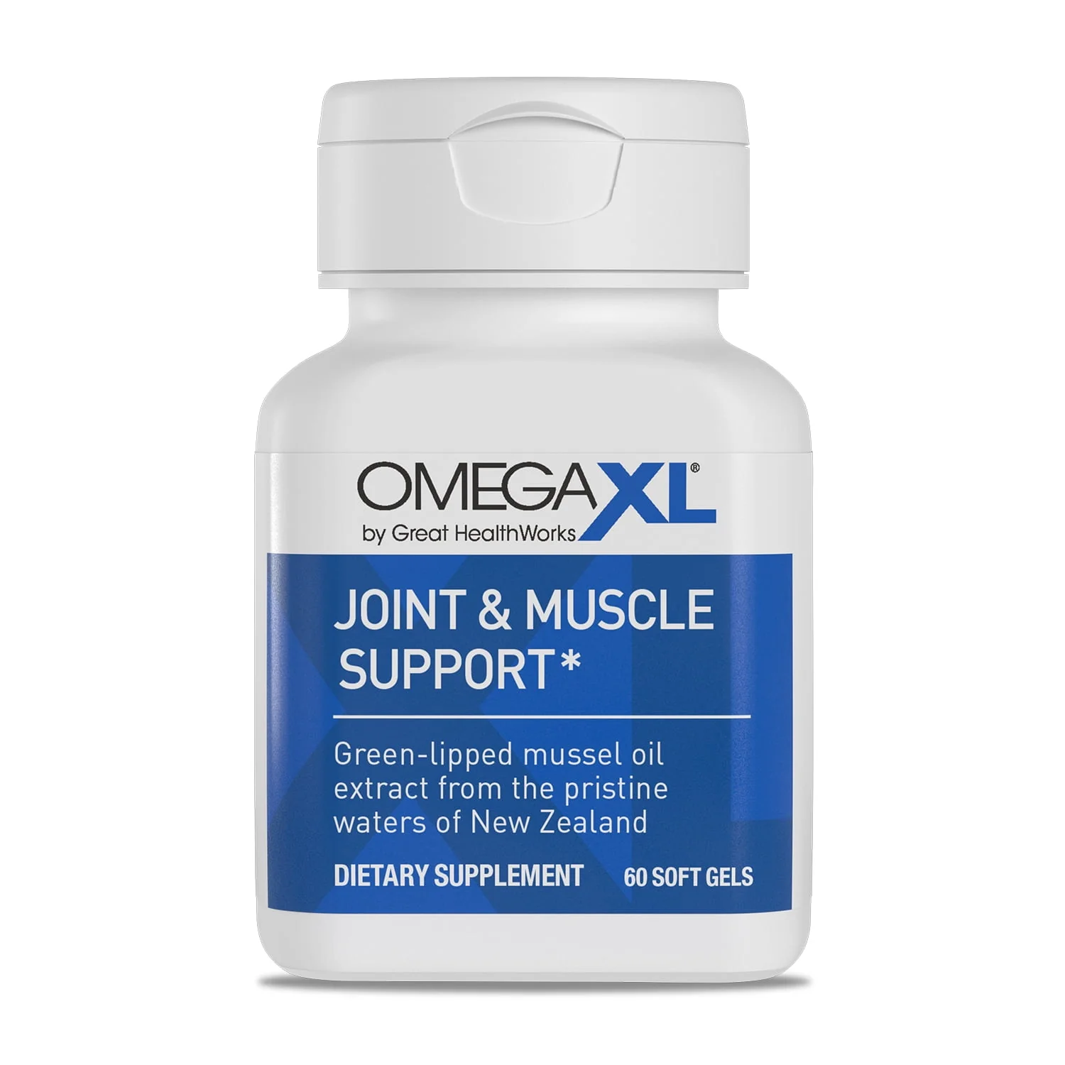 Omegaxl, Supplement Green - Lipped Mussel Oil - 60 Softgels