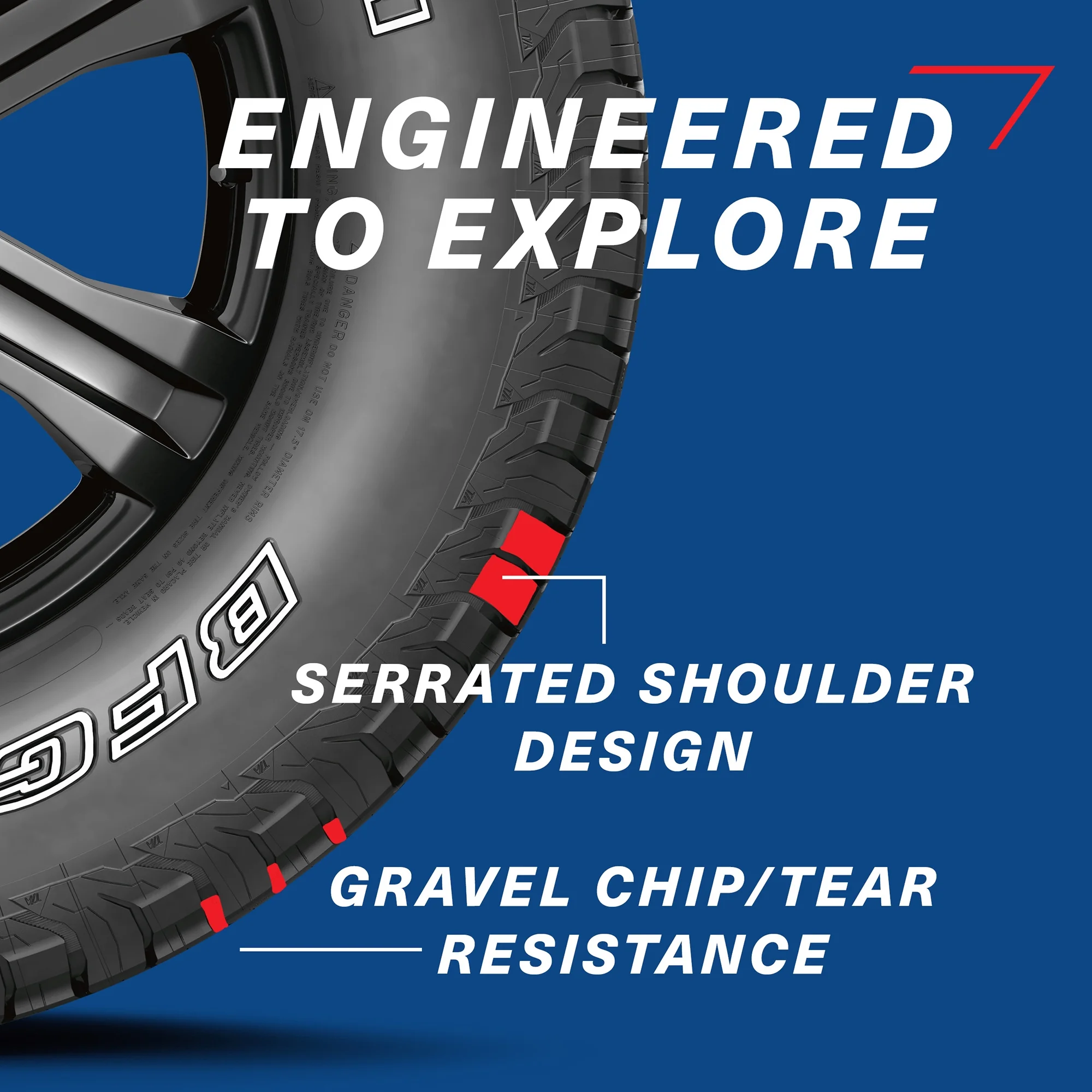 BFGoodrich Trail - Terrain T/A All - Season 265/70R16 112T Tire