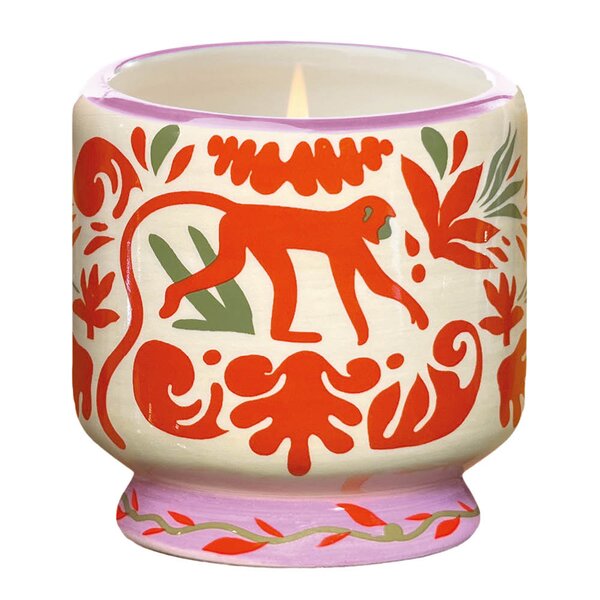 Adopo duftlys coconut & amber Jungle rød