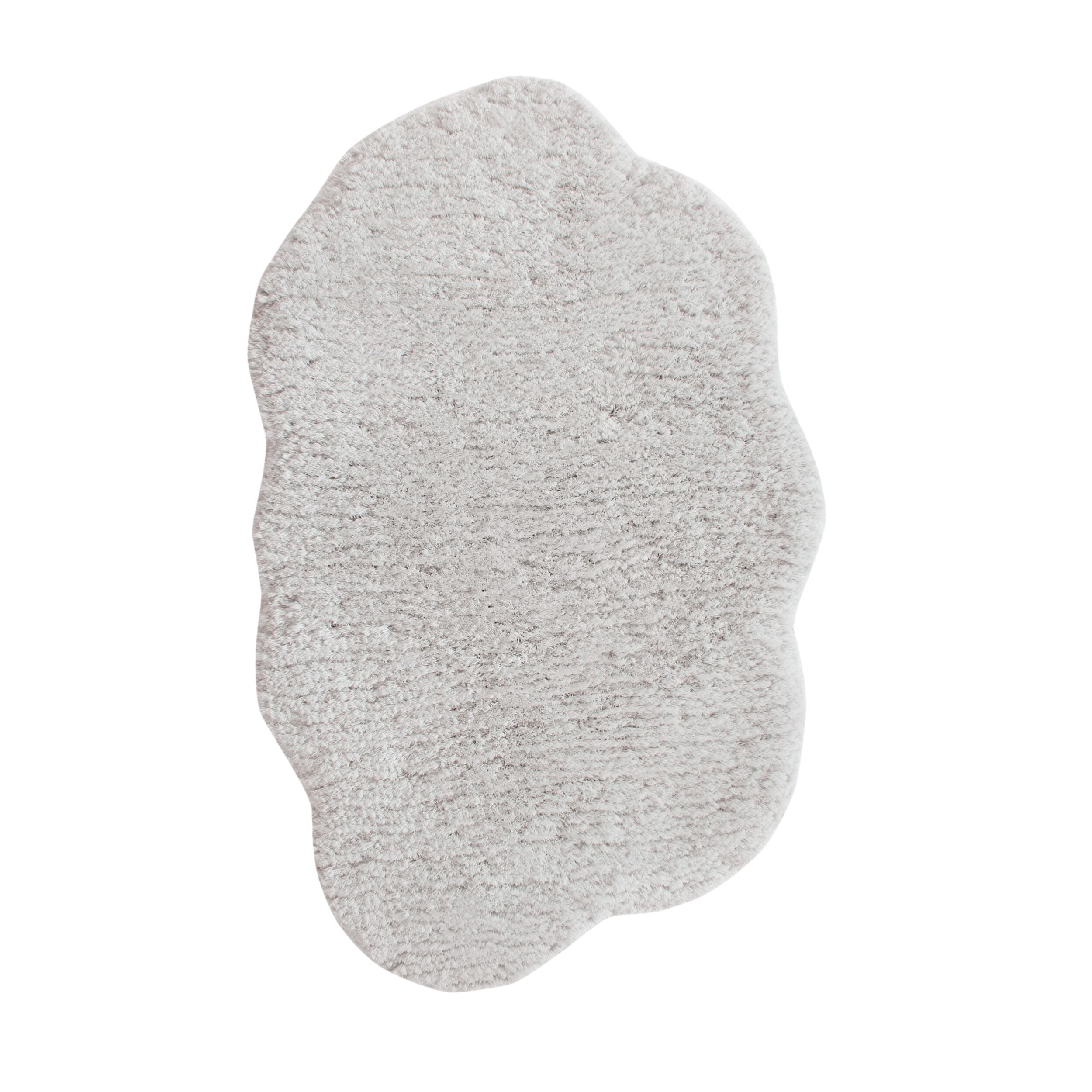 Cloud Tufted Rug 120x75cm Silver