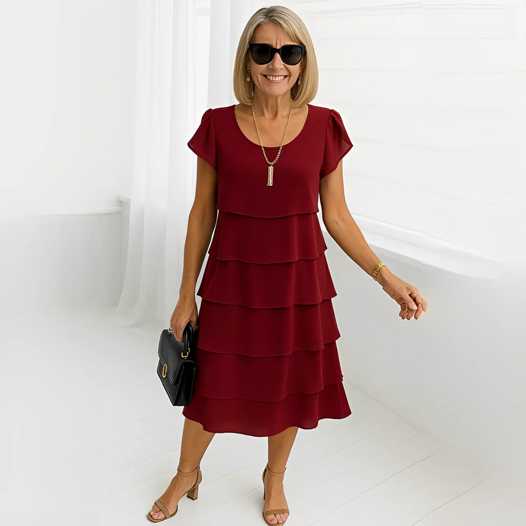 Keren - Robe midi élégante