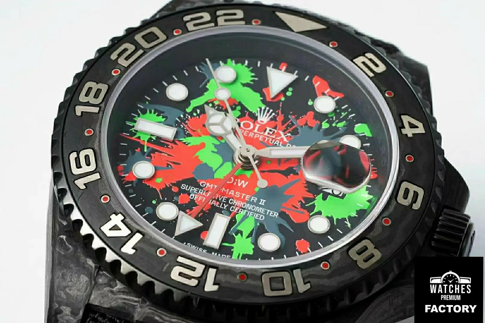 Rolex GMT-MASTER II Diw Black Strap
