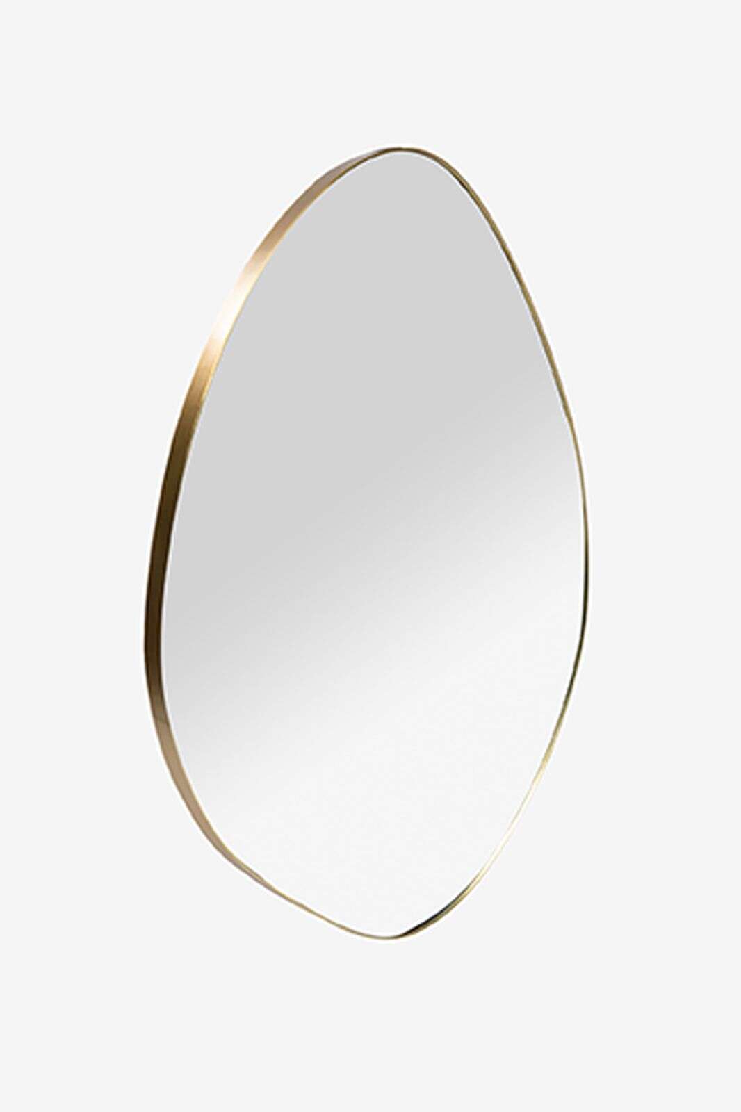 Grote spiegel met organische vorm