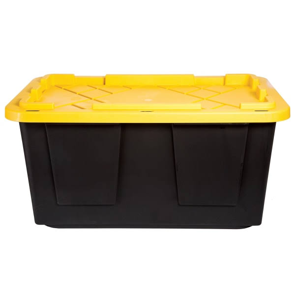 Office Depot Brand by Greenmade Professional Storage Tote with Handles/Snap Lid, 27 Gallon, 30-1/10