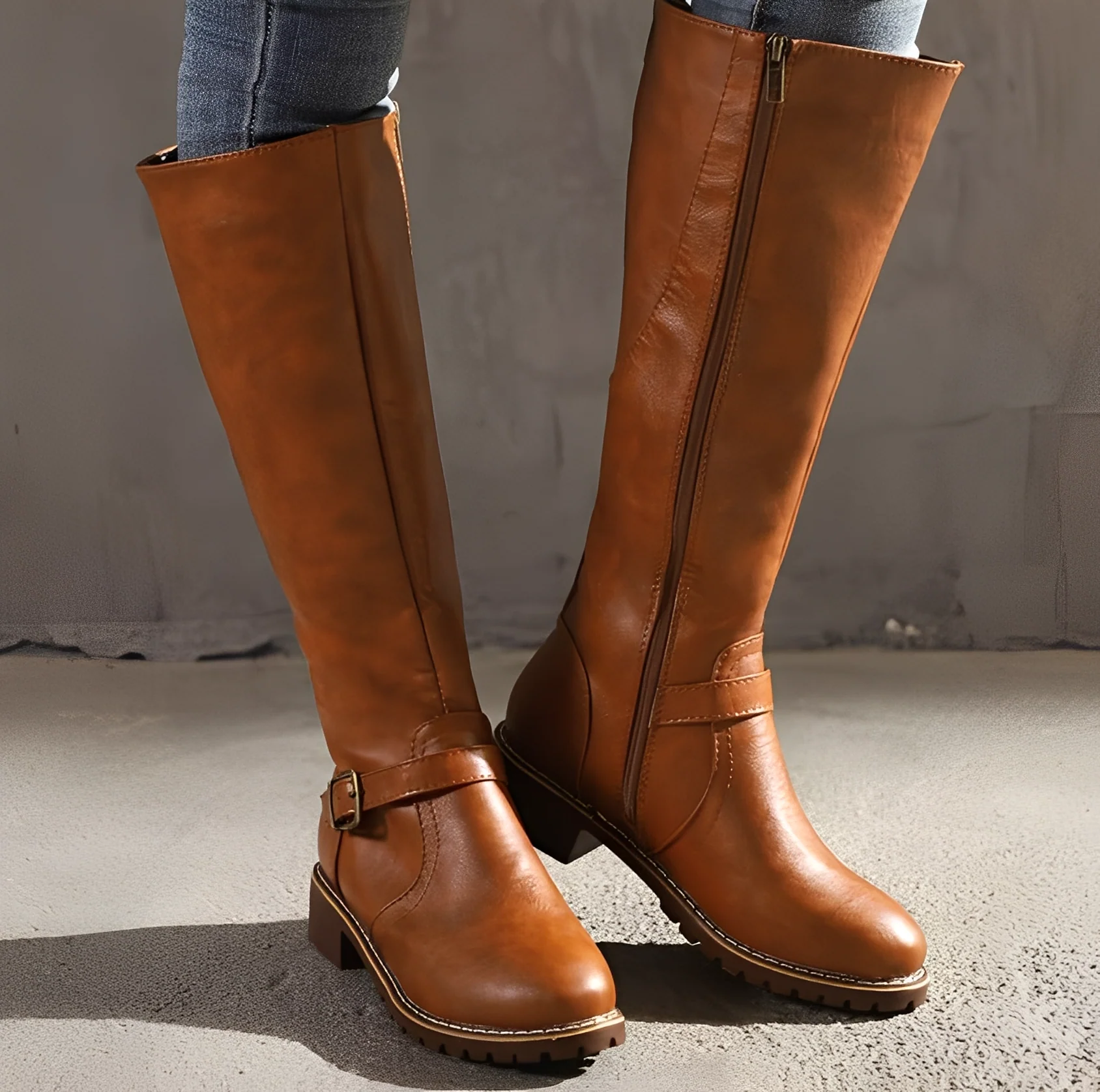Claudette - Bottes longues élégantes pour femmes