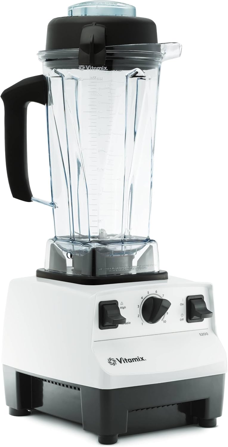 Blender Vitamix 5200, qualité professionnelle, bol de 1,9 L, autonettoyant, noir