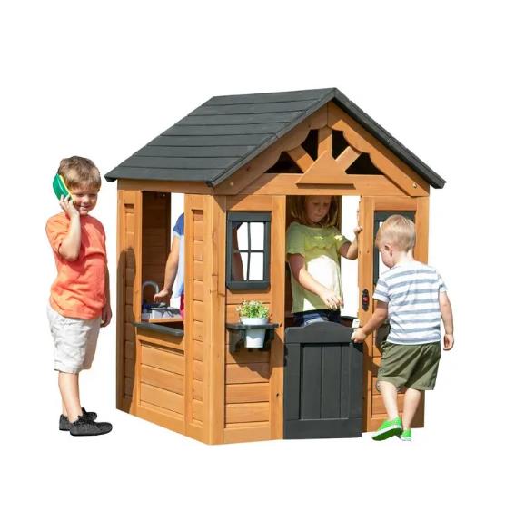 Maisonnette en cèdre intérieure/extérieure avec cuisine