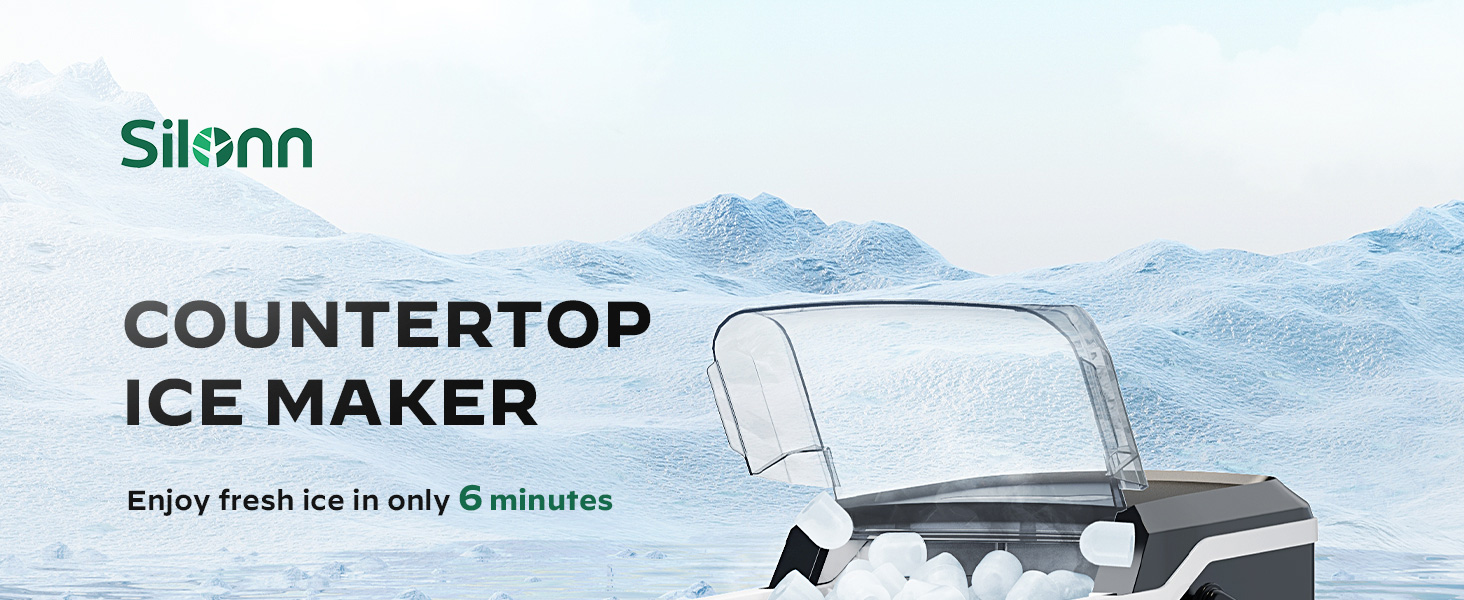 countertop ice maker SLIM25B