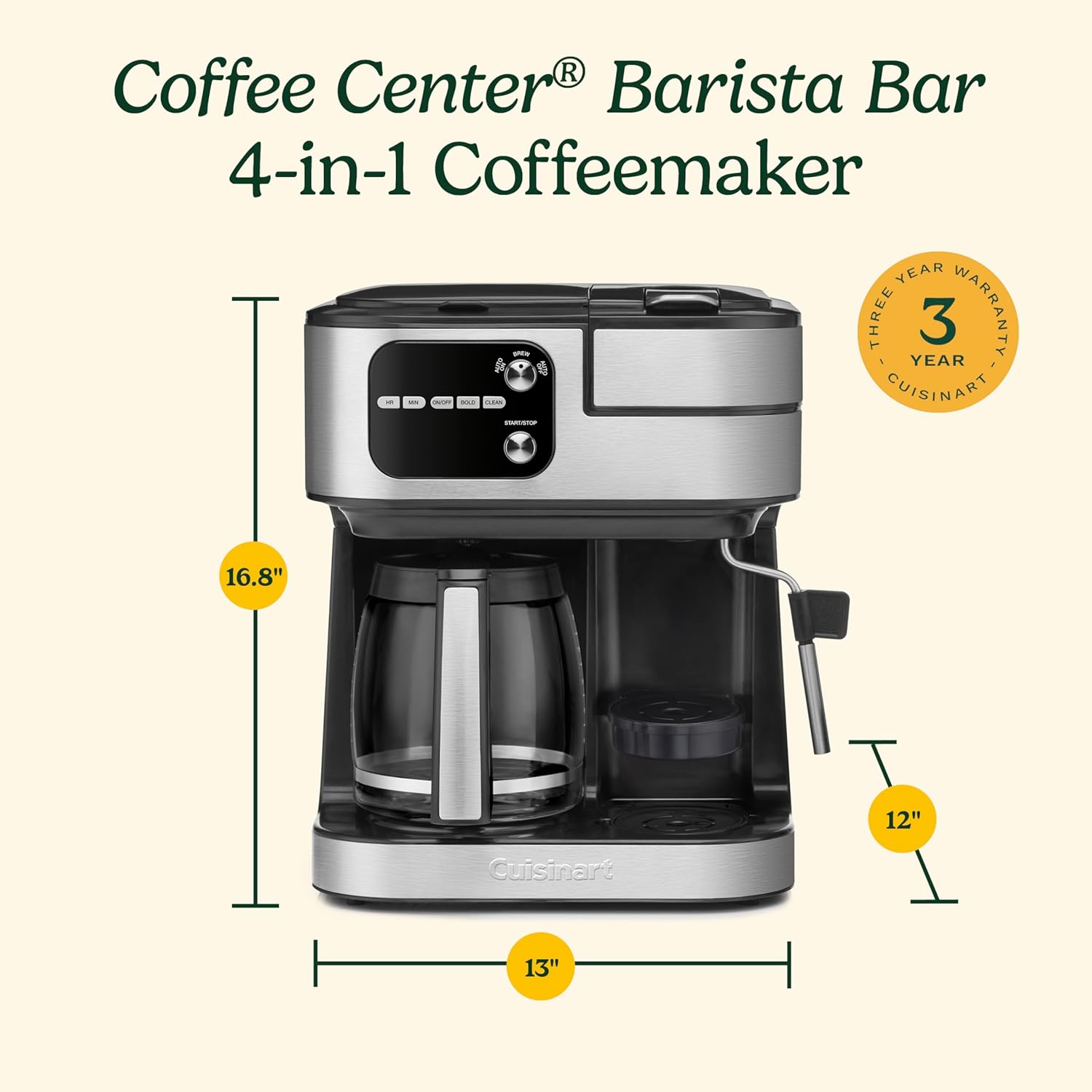 Machine à café 4 en 1 Barista