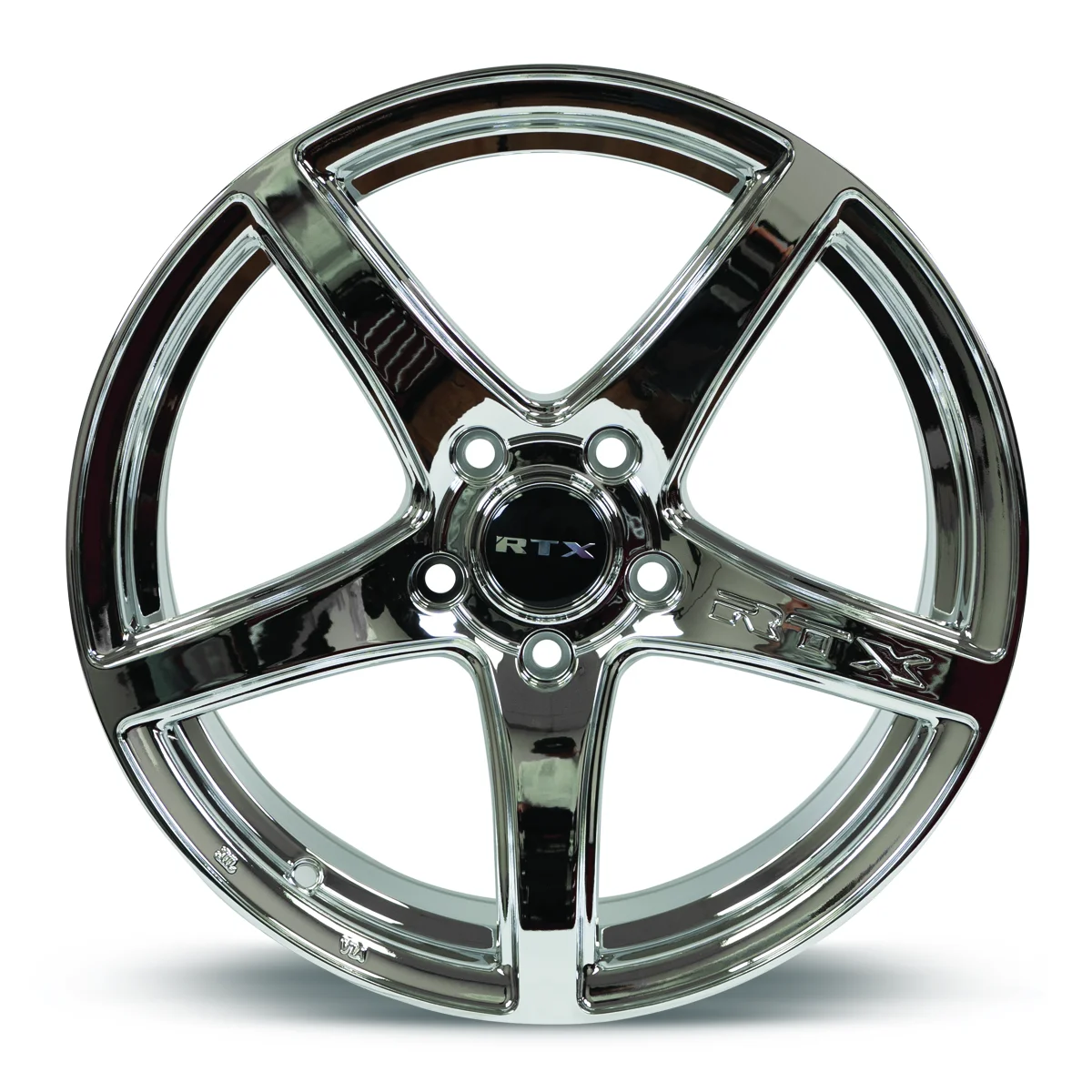 Illusion 17x7.5 5x114.3 ET42 CB73.1 Chrome PVD Wheel - Image 2