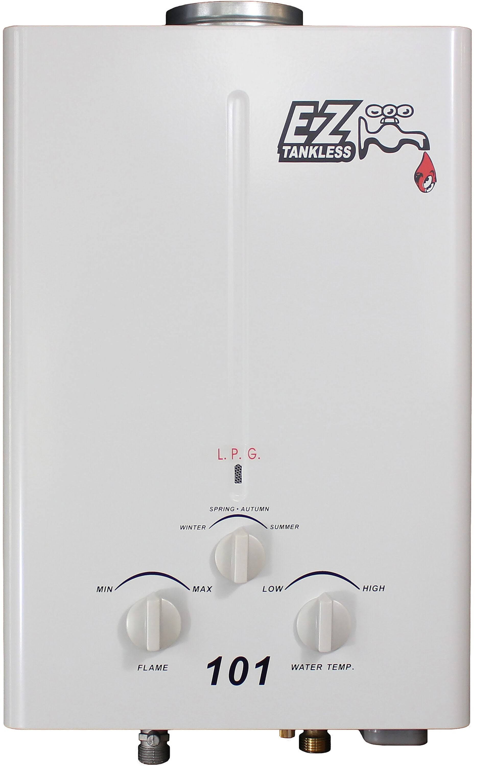 EZ Tankless 101 2.0 GPM 42,500 BTU Propane GAS Portable Water Heater
