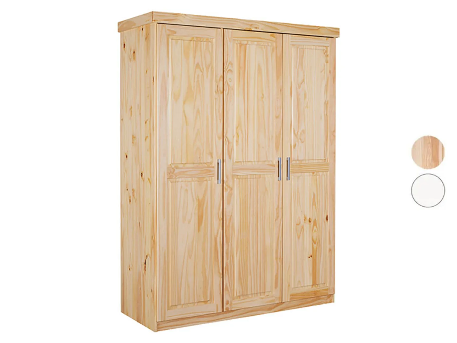 Inter Link Armoire  vtements en pin massif, veines naturelles