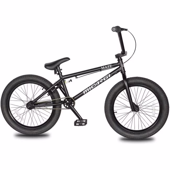 20 in. Maze BMX Bicycle, Matte Black