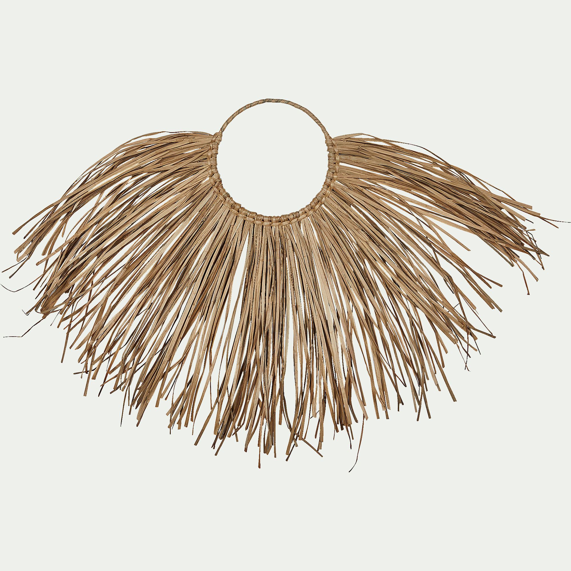 MAILY - Décoration murale en feuilles de palmier H43cm