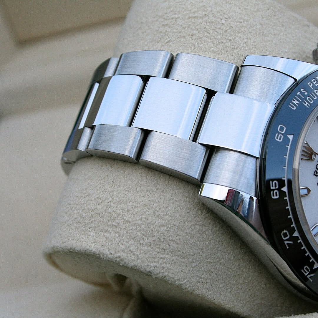 [Super Clone]Rolex Daytona 40mm Stainless Steel Panda Dial  m126500ln-0001