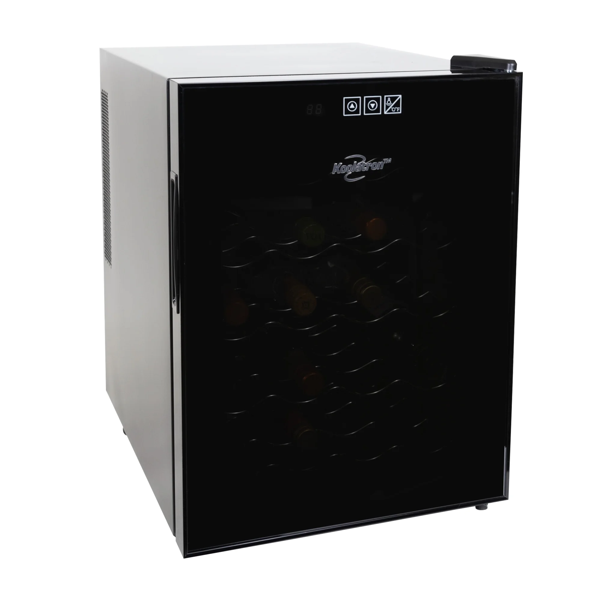 Koolatron 8 Bottle Wine Cooler Thermoelectric Freestanding Wine Fridge