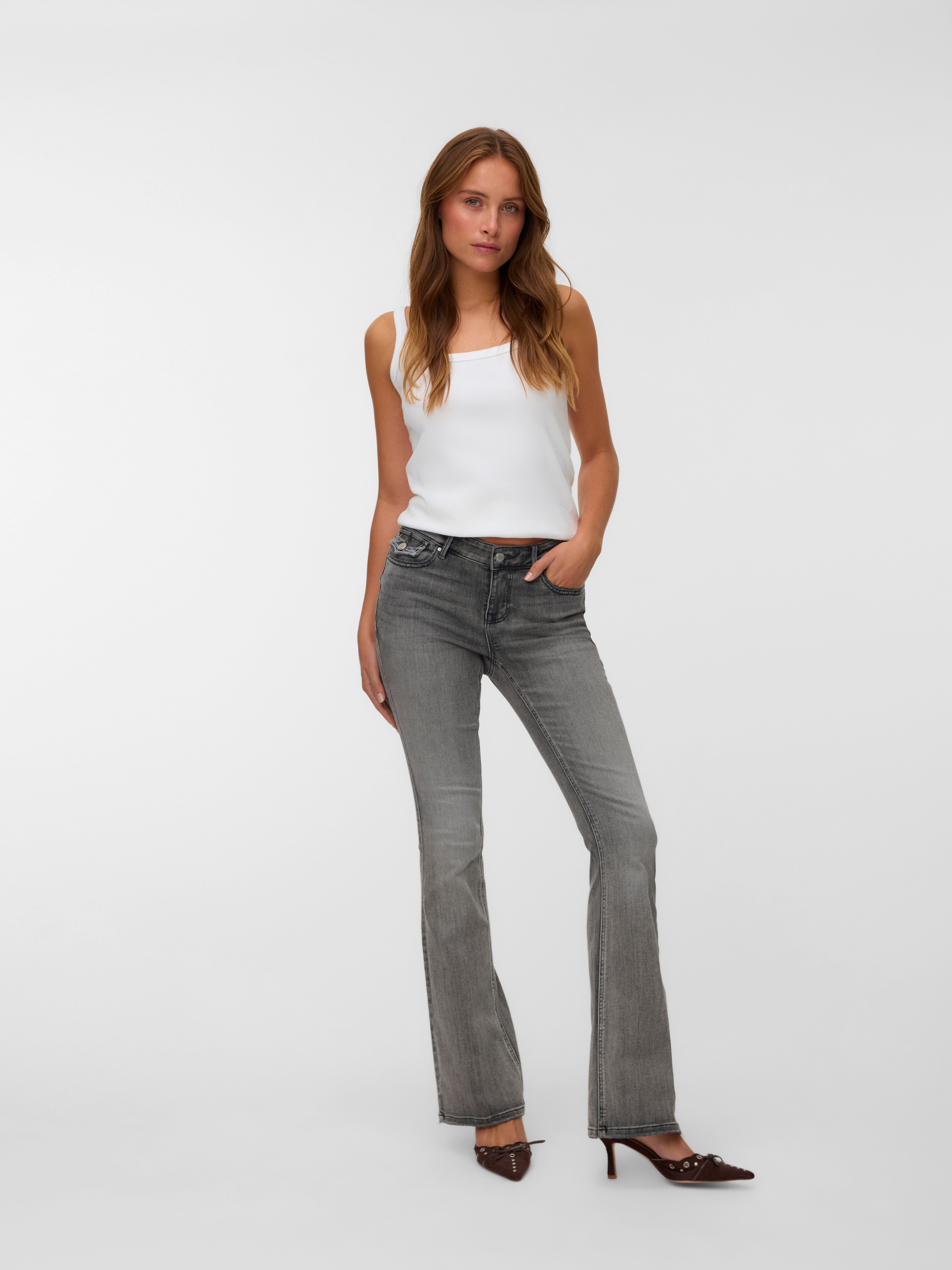 VERO MODA® VMCAMILLE Low rise Flared Fit Jeans