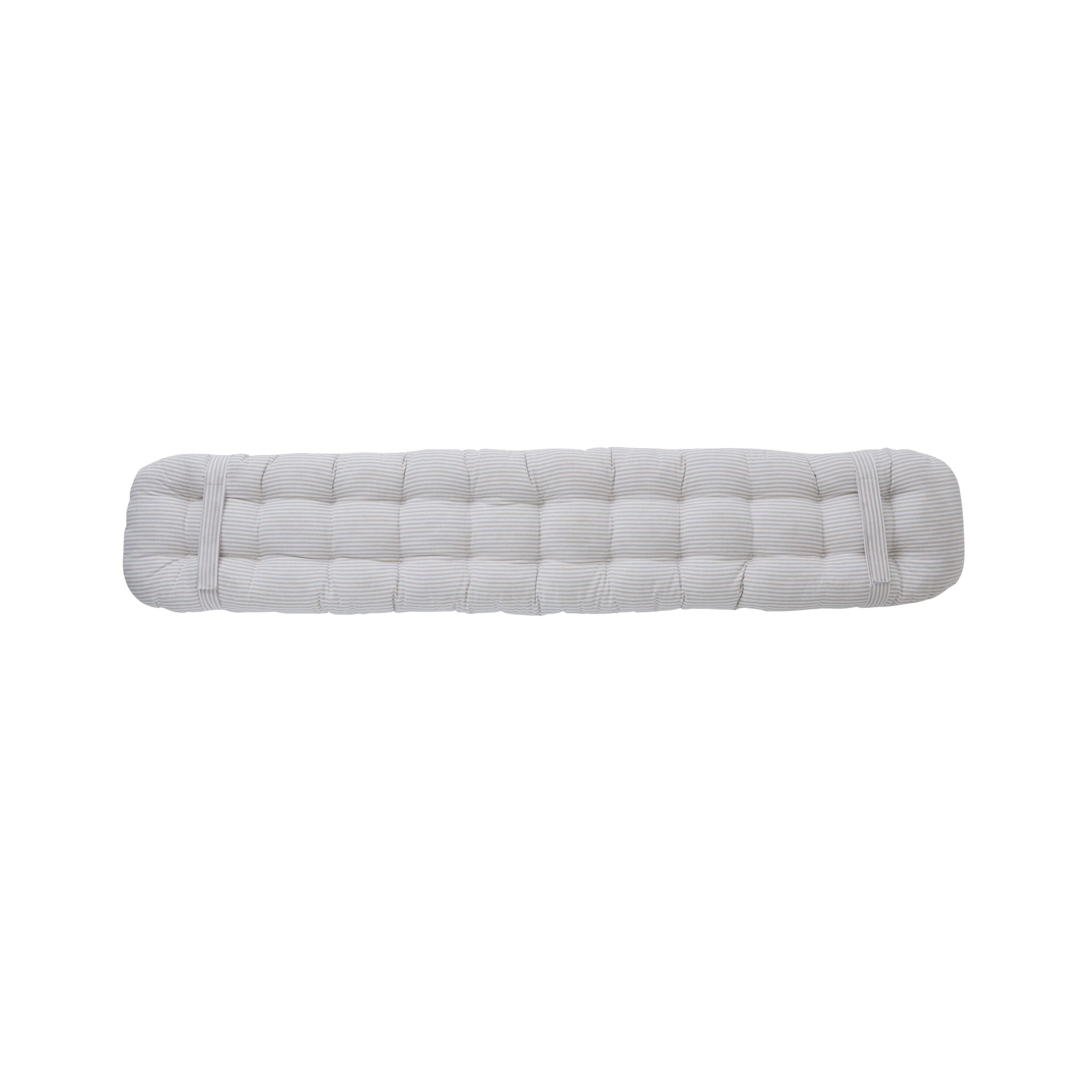 Marais Bench Seat Cushion 180cm Almond Stripe