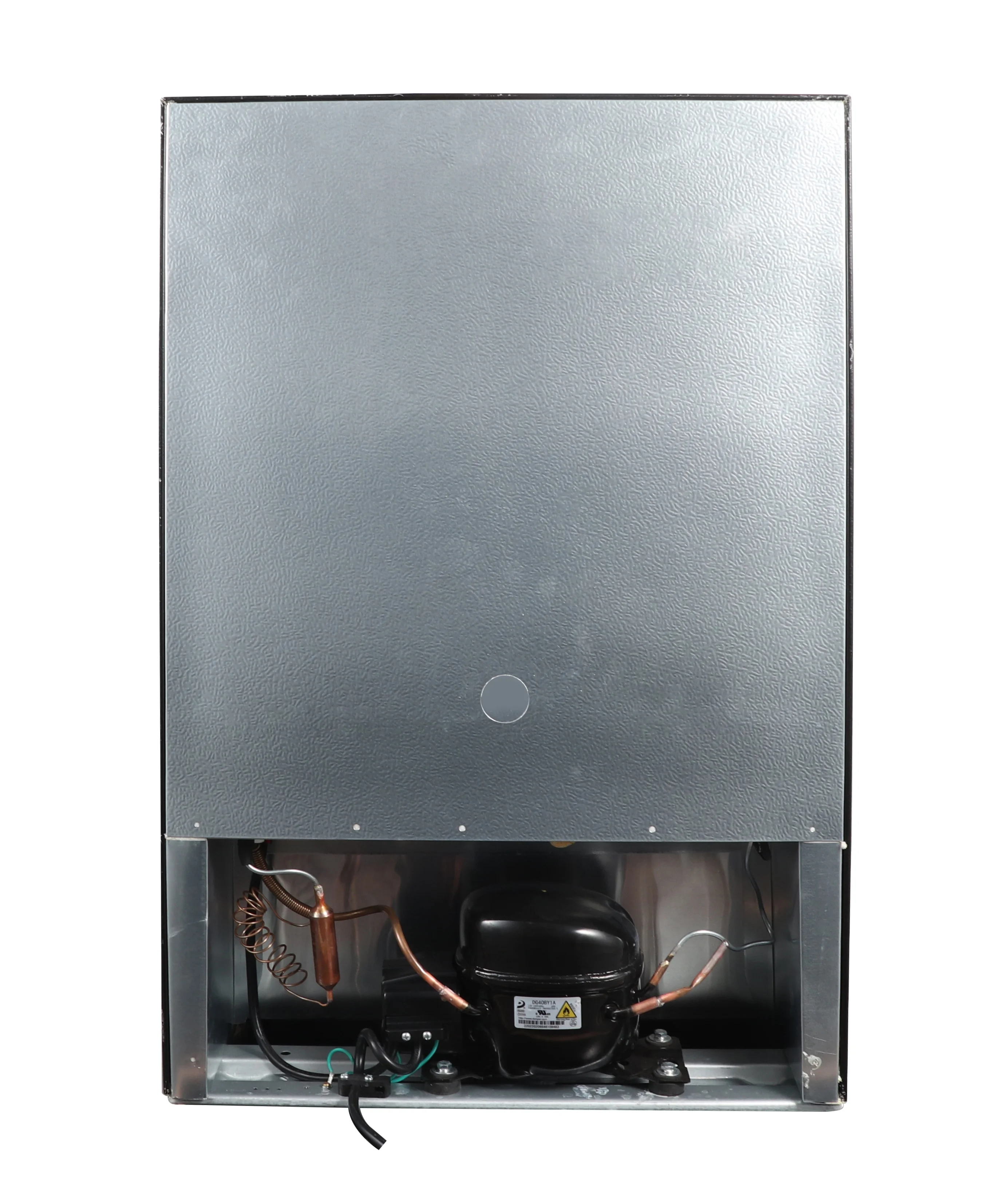 4.5 Cu. Ft. Compact Fridge with Chrome Trim EFR492, Platinum - Image 9