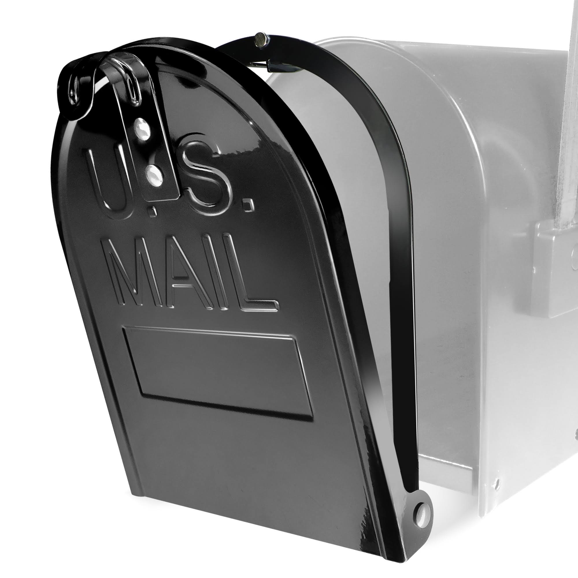 Anley Mailbox Door Replacement - Aluminum Mailbox Door Frame with Magnet Closure