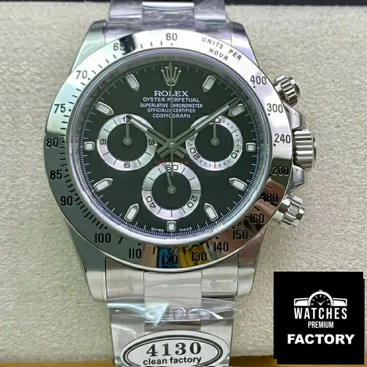 Rolex Cosmograph Daytona 116520 Clean Factory Black Dial