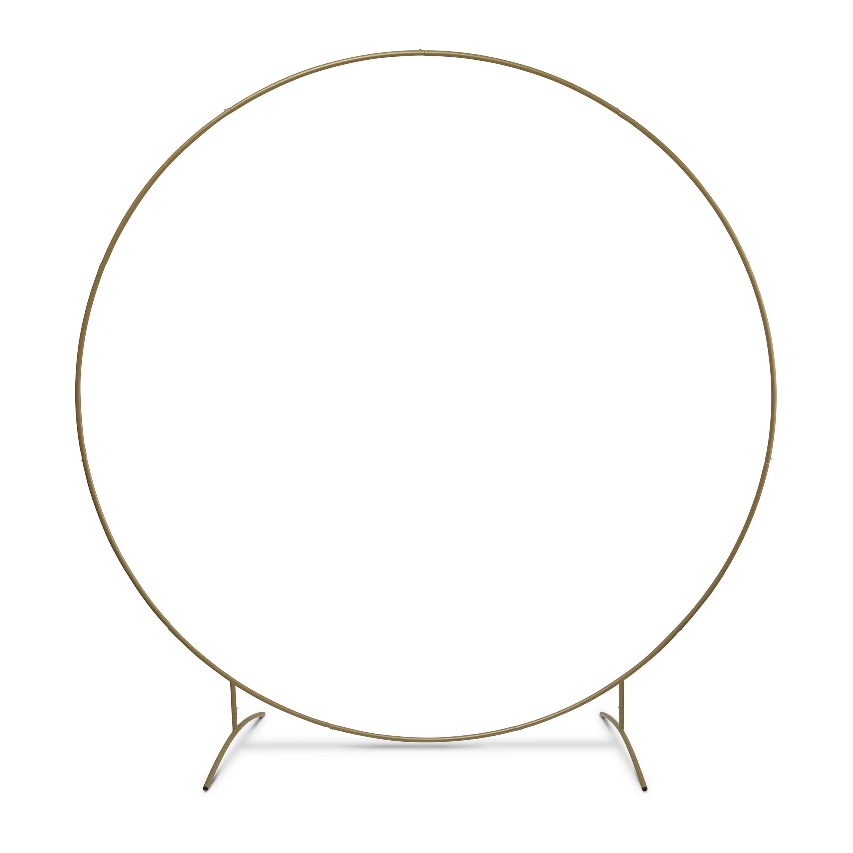 Celebrate It Decorative Wedding Arch - Gold - 7.5 ft