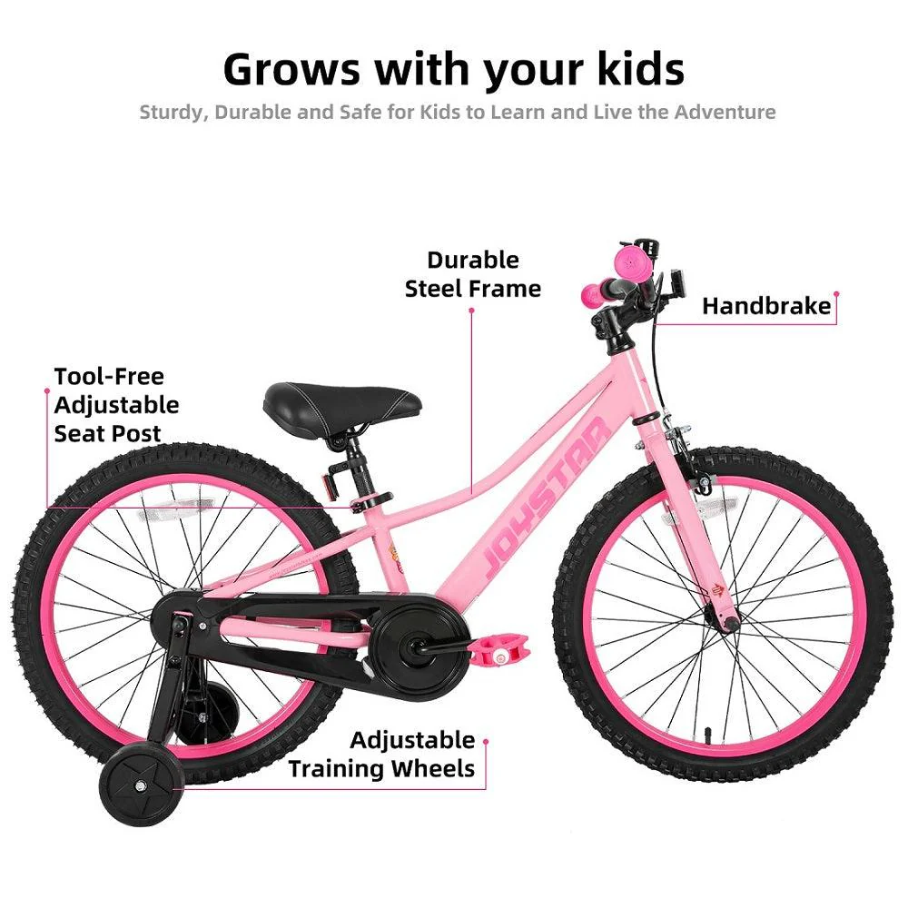 Vélo enfant JOYSTAR NEO 20 pouces avec stabilisateurs