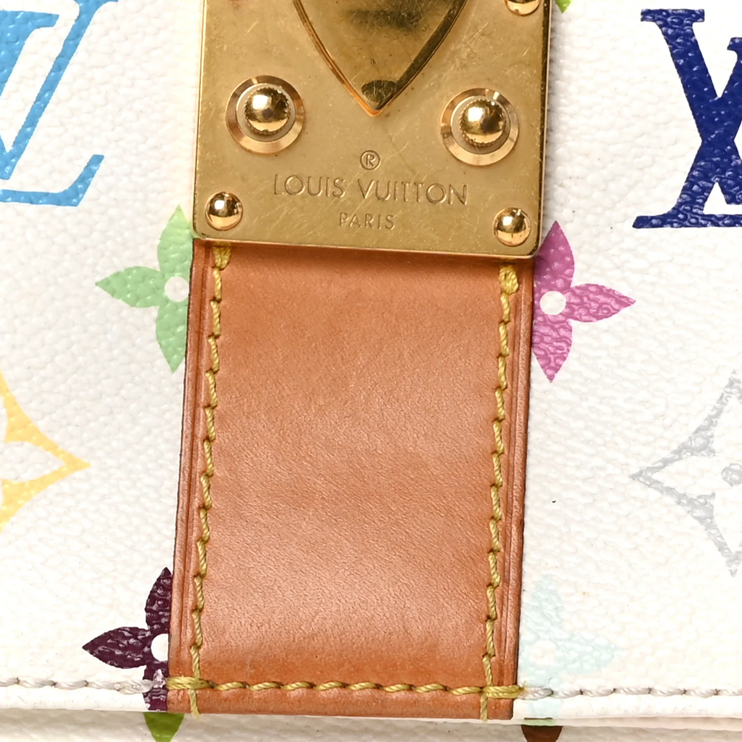 Monogram Multicolor Speedy 30 White
