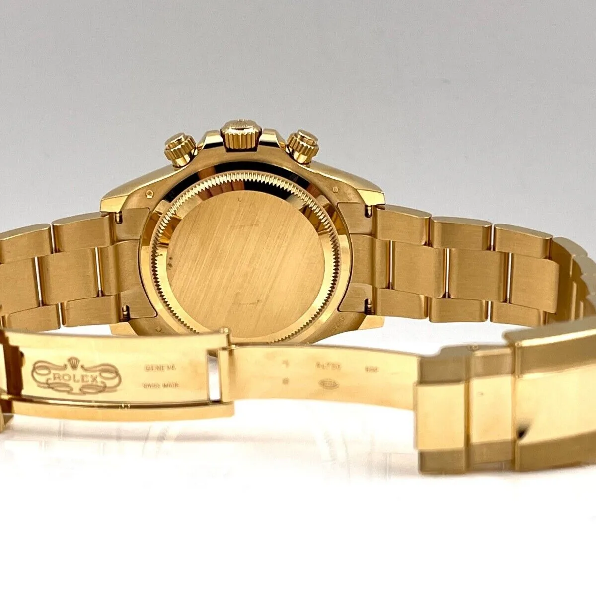 [Super Clone]Rolex Daytona Yellow Gold / Ceramic / Black / Diamond-Set / Oyster m126508-0003