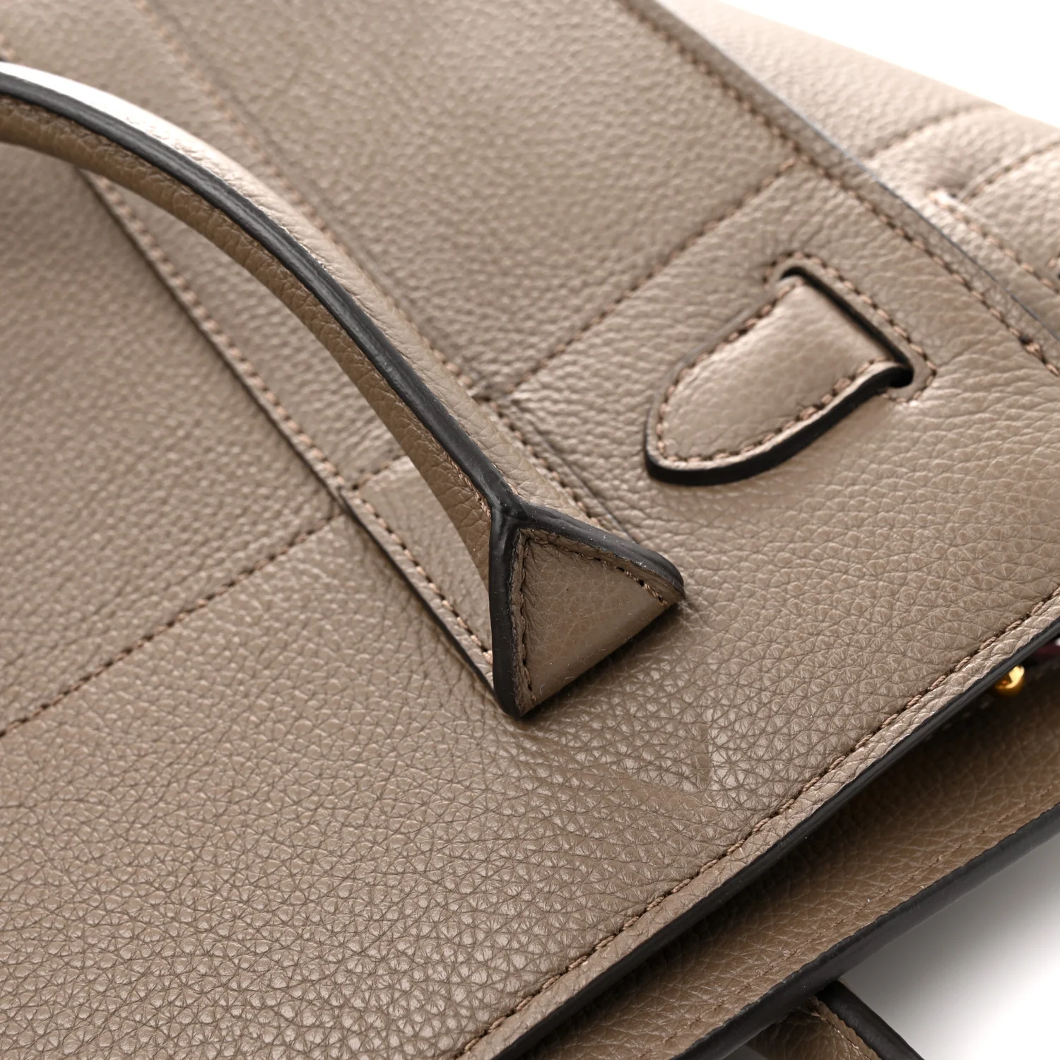 Classic Grain Small Zipped Bayswater Clay