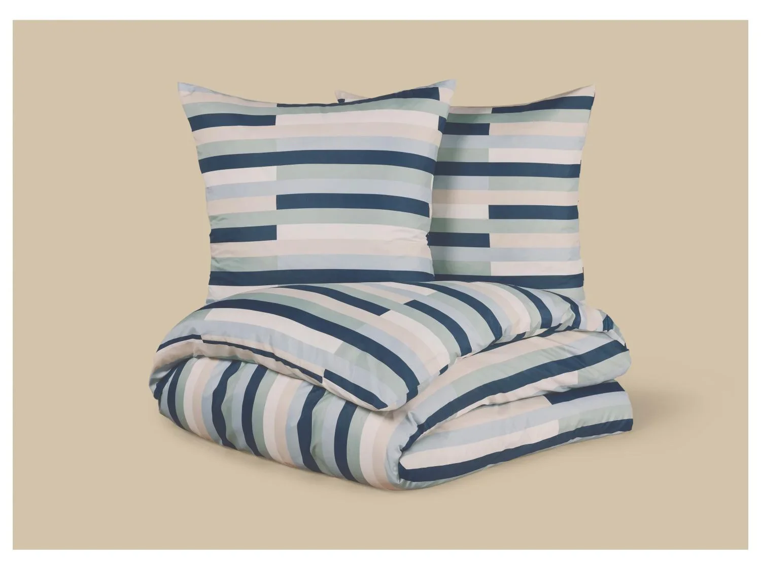 LIVARNO Parure de lit double face en satin microfibre, 260 x 240 cm