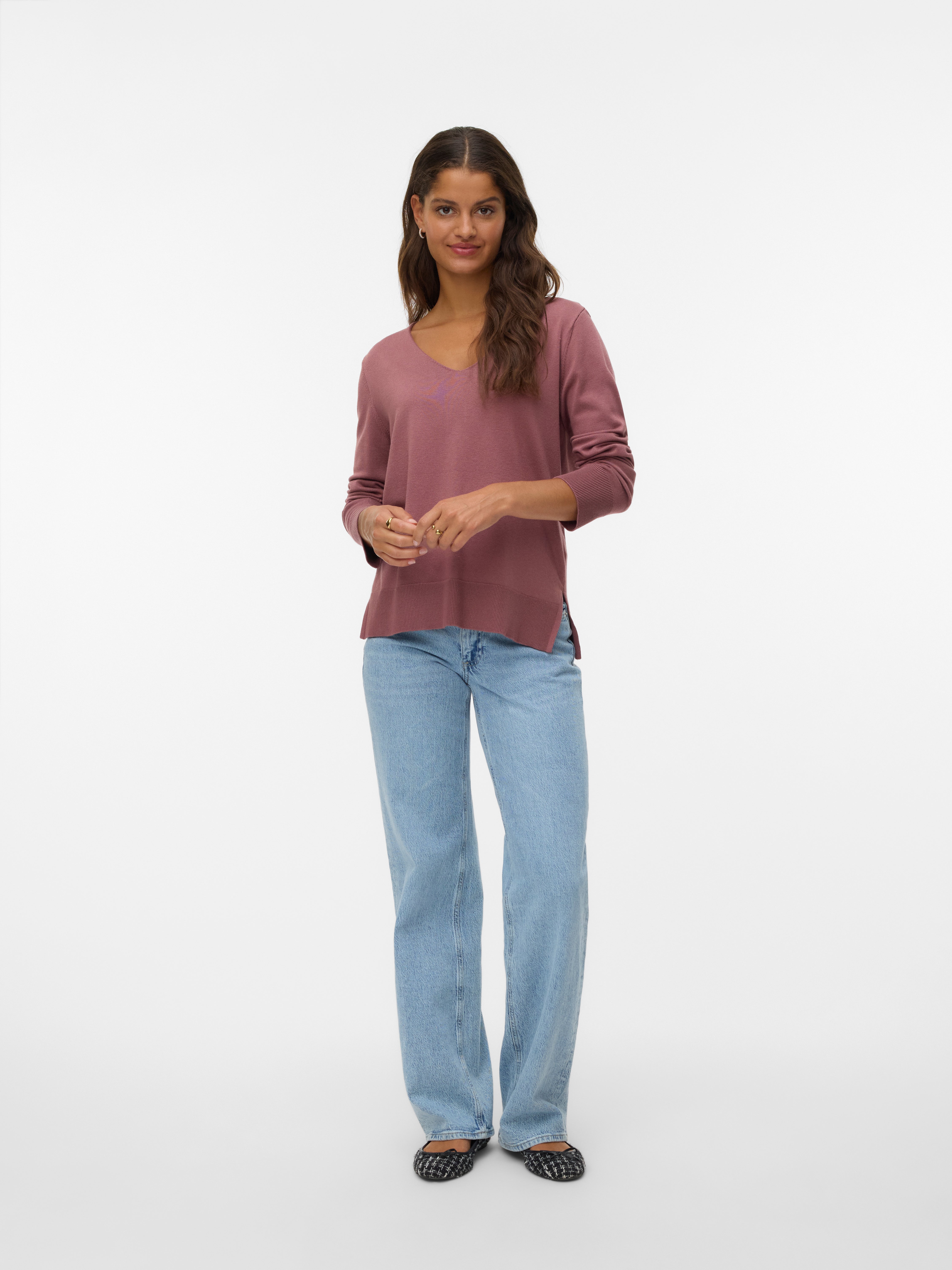 VERO MODA® VMSILJE Knitted pullover