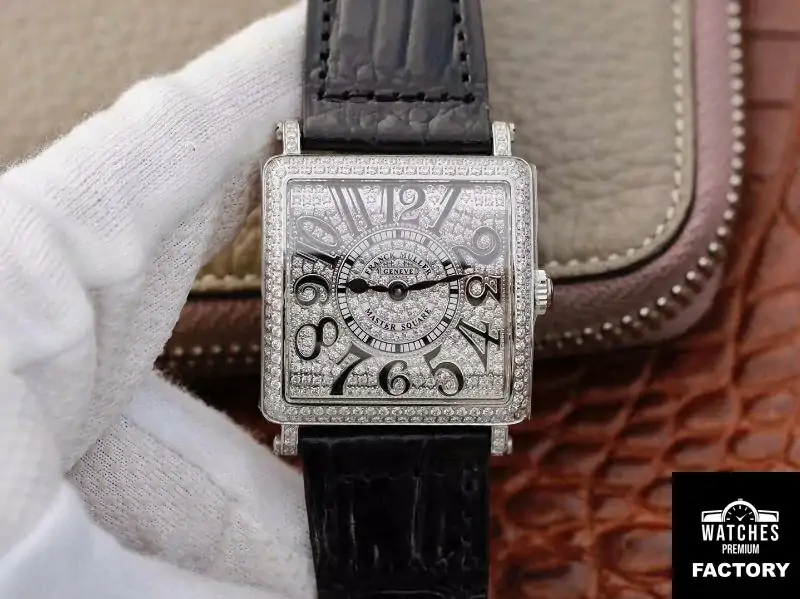Franck Muller Master Square Ladies 6002 M QZ D GF Factory Diamond Dial