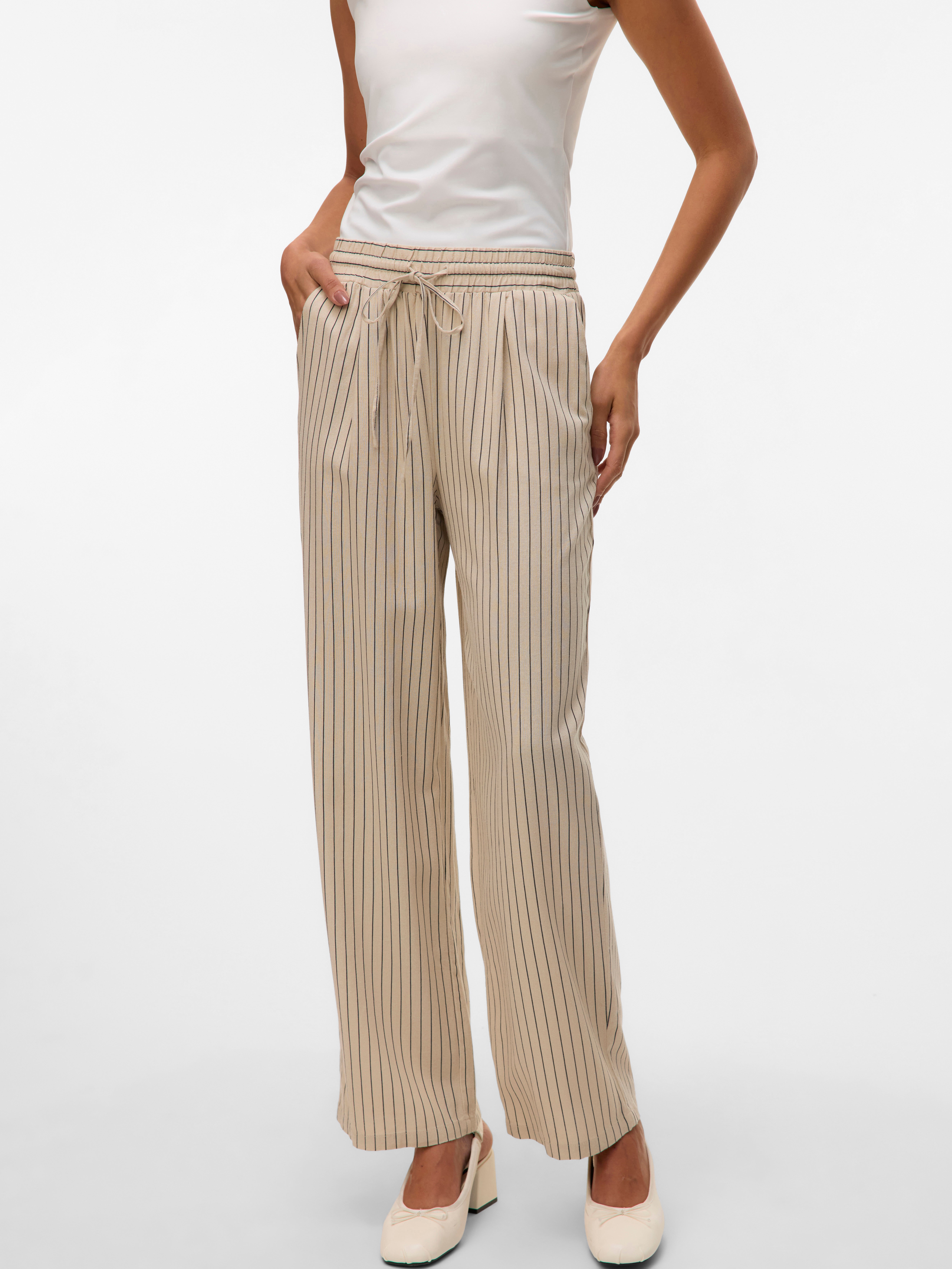 VERO MODA® VMJESMILO Mid waist Trousers