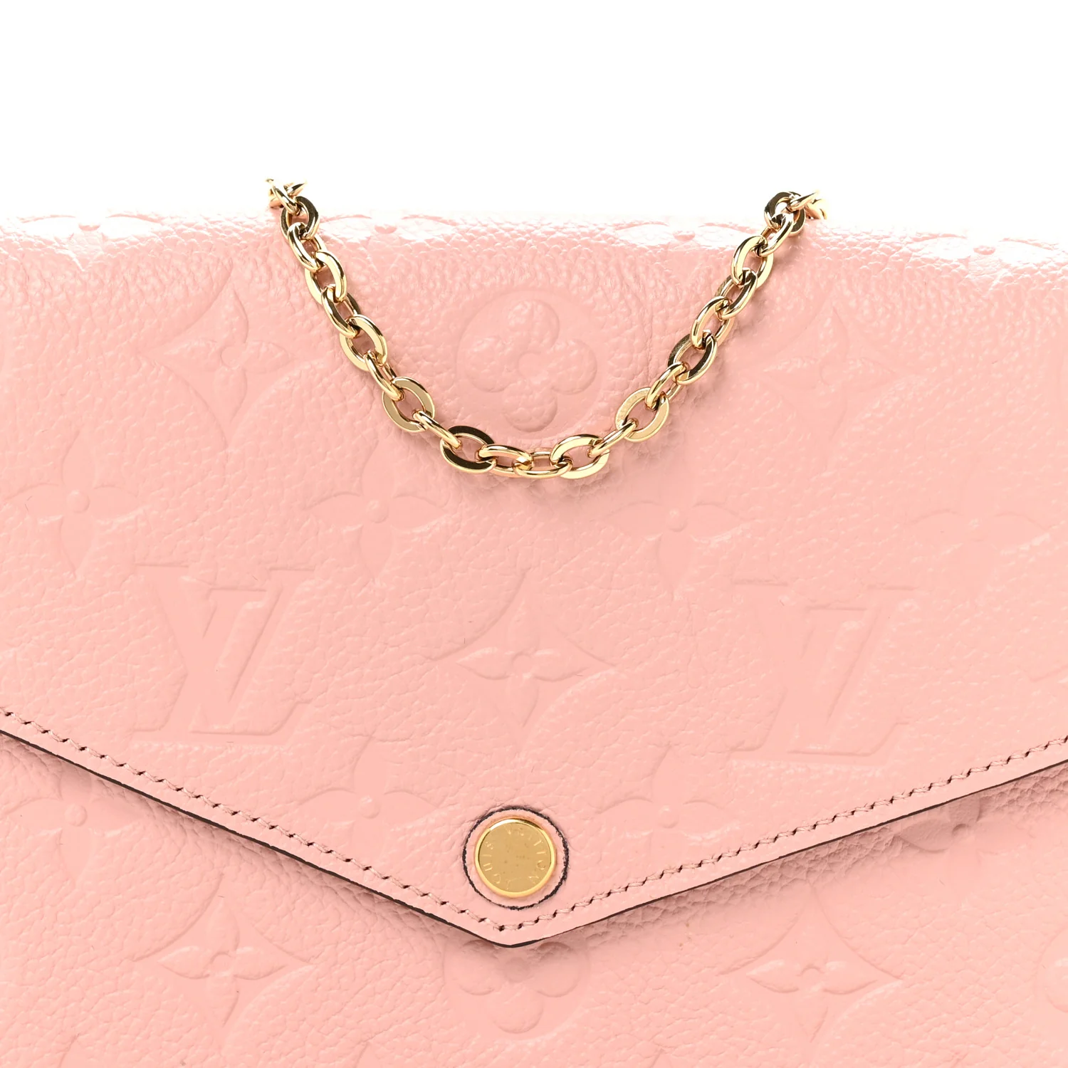 Empreinte Pochette Felicie Chain Wallet Rose Poudre